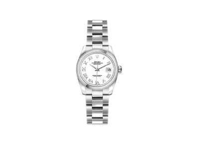 ROLEX Lady-Datejust "White Roman/Stainless Steel"