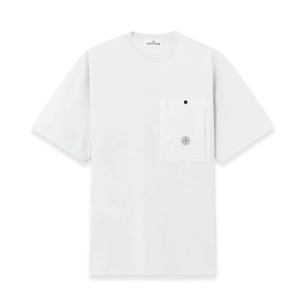 Stone Island 2100004 Combed Organic Cotton Jersey "Sky Blue"