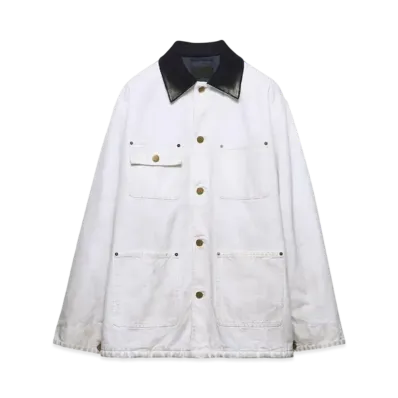 PRADA Men's Cotton Jacket "White"