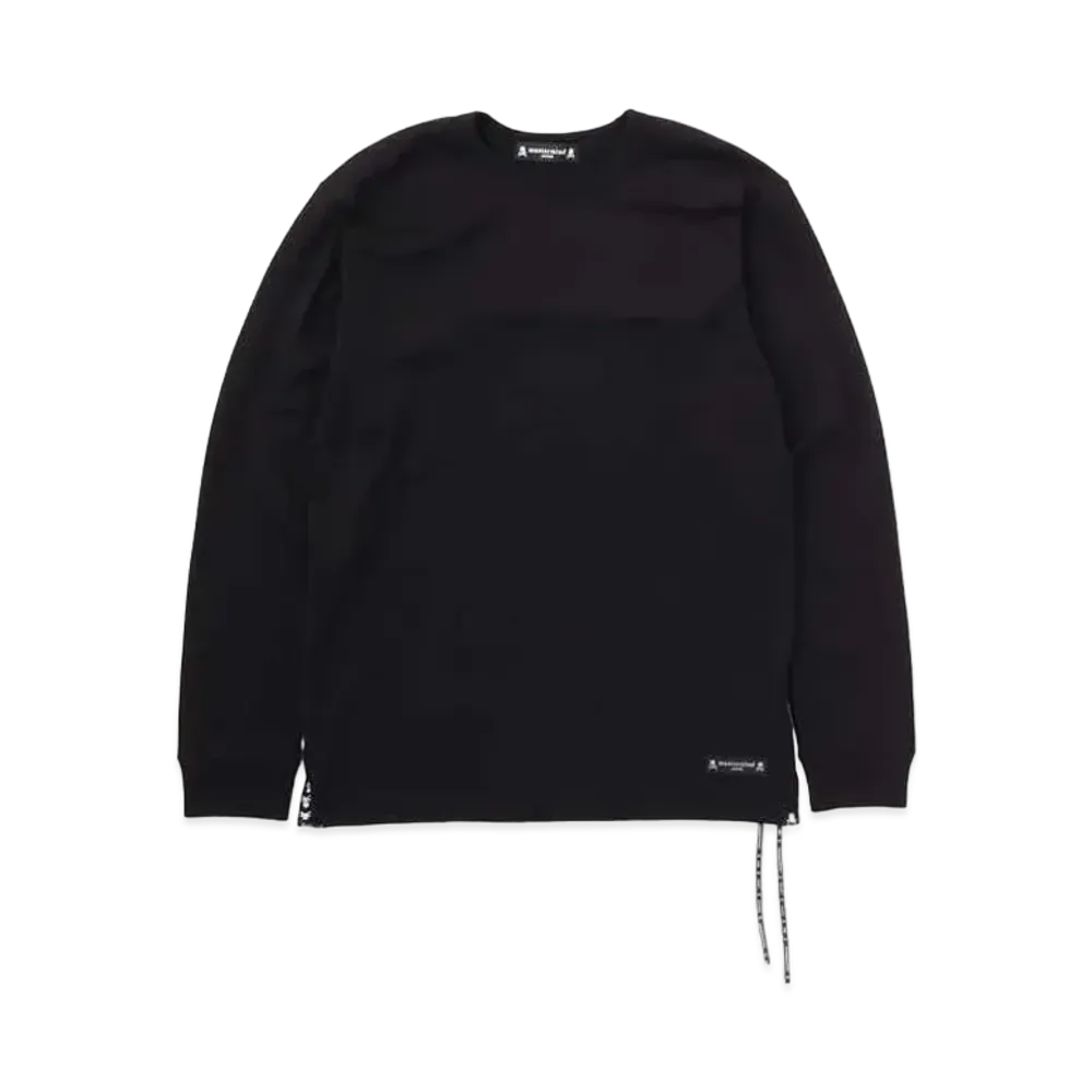 mastermind JAPAN Cursive Logo LS Tee "Black"