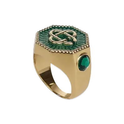 Casablanca Mongoram Ring "Gold"