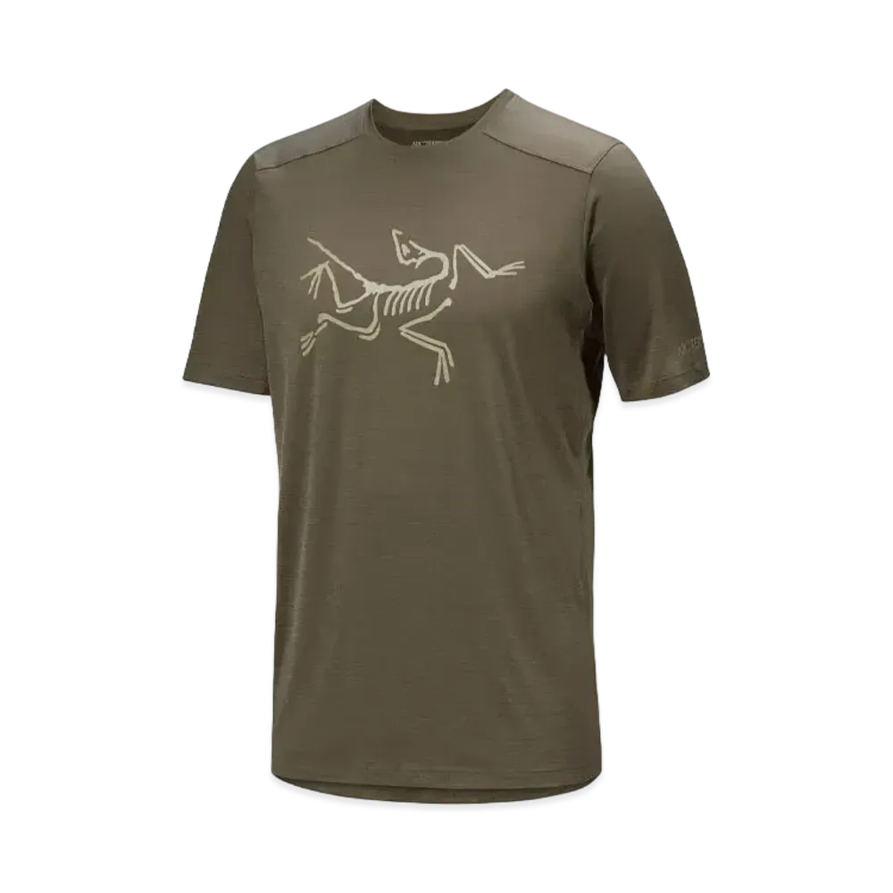 ARC'TERYX Ionia Merino Wool Logo Short Sleeve Men's "Tatsu/Canvas"