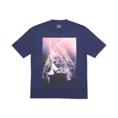 PALACE Corn T-Shirt "Navy"