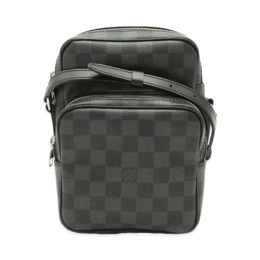 Louis Vuitton Damier Glafit Lem Shoulder Bag "Noir"