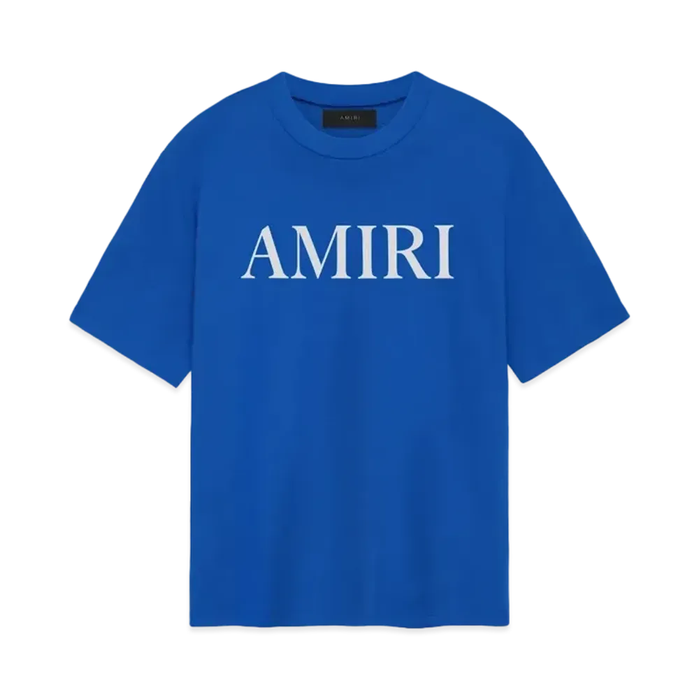 アミリ コアロゴTシャツ "ブルー"