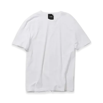 ATON Fresca Crewneck T-shirt "White"