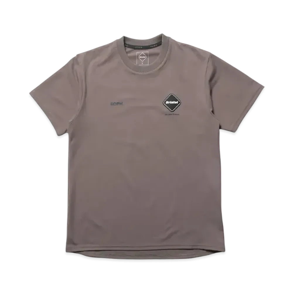 F.C.Real Bristol for Kids Authentic Logo S/S Team Top "Light Brown"
