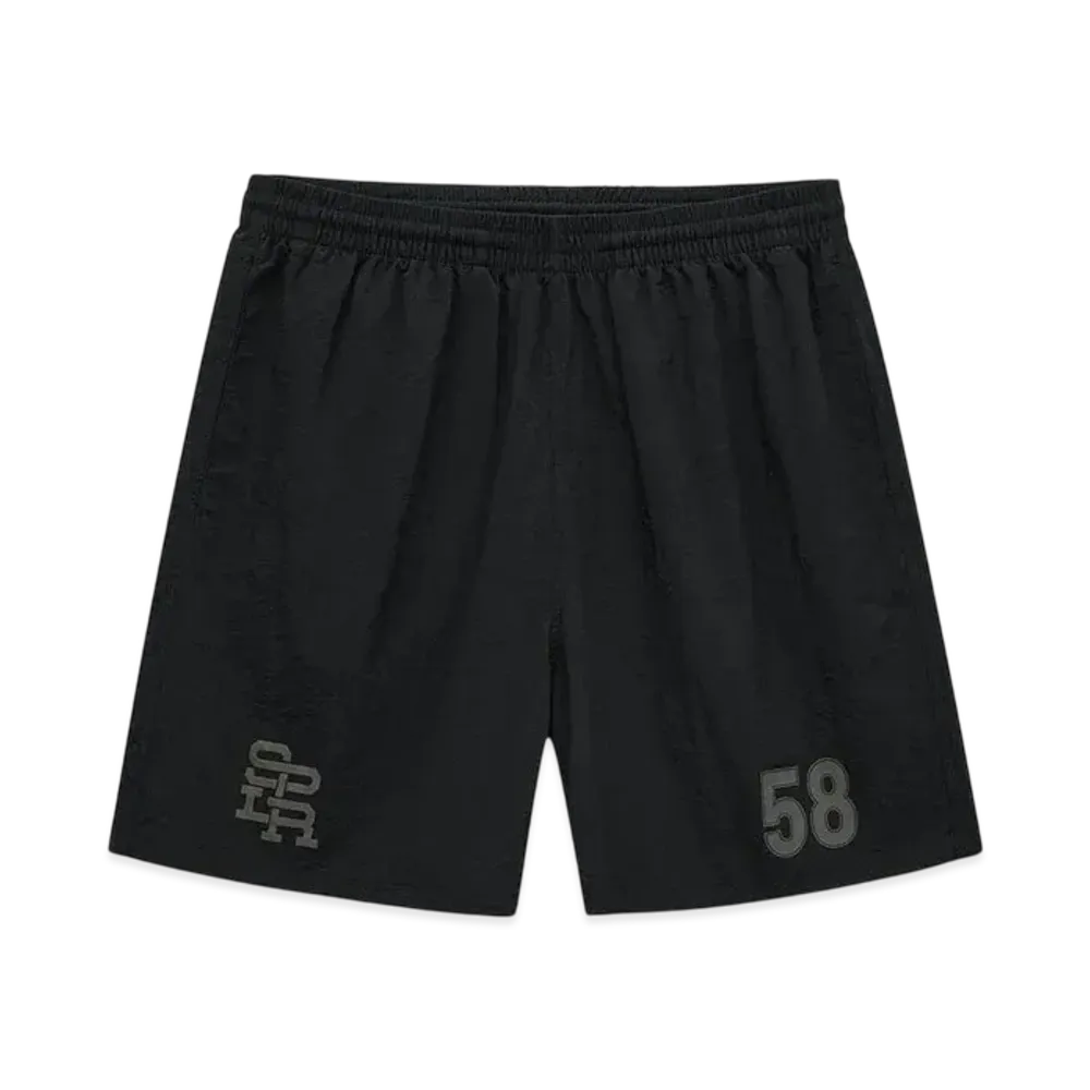 SPLR Logo Nylon Shorts "Black"