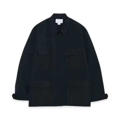 nanamica Alphadry Utility Jacket "Black"