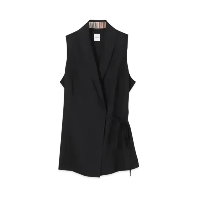 Paul Smith Women's Gilet Blouse "Black"