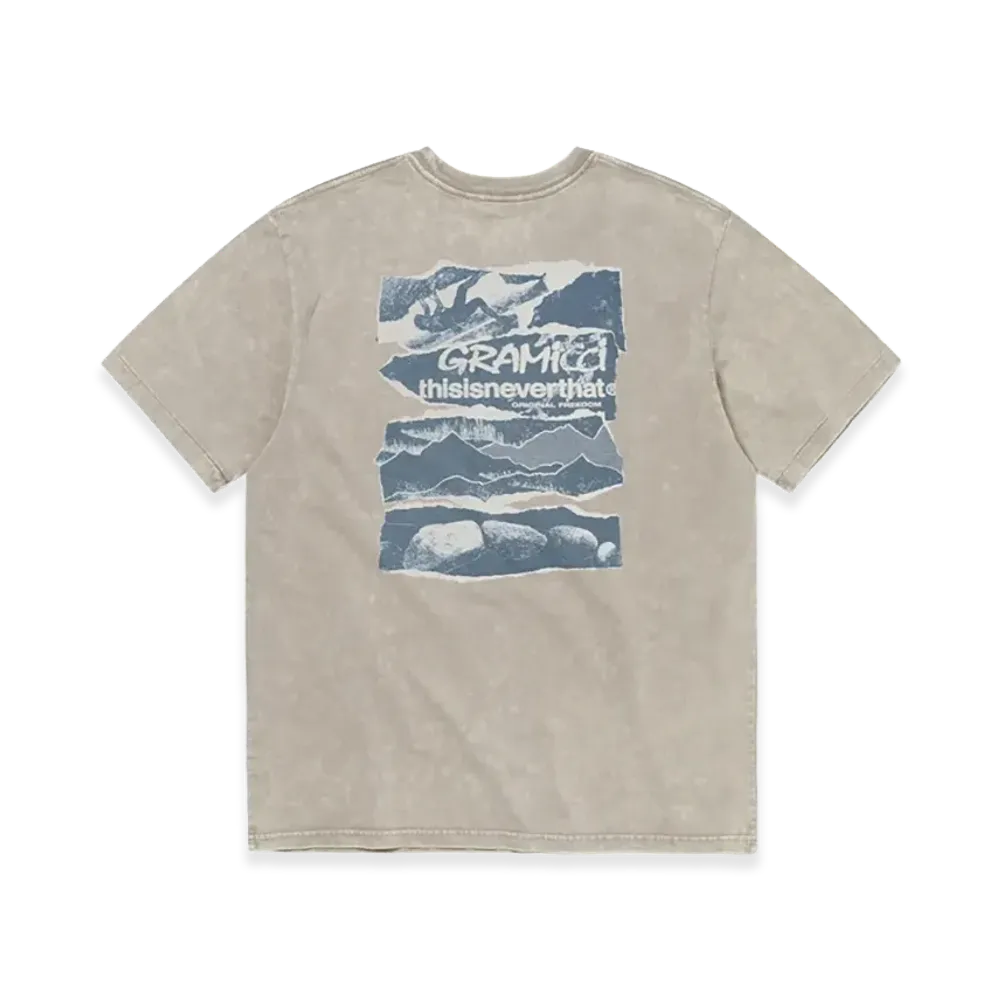 thisisneverthat x GRAMICCI Original Freedom Tee "Sand"