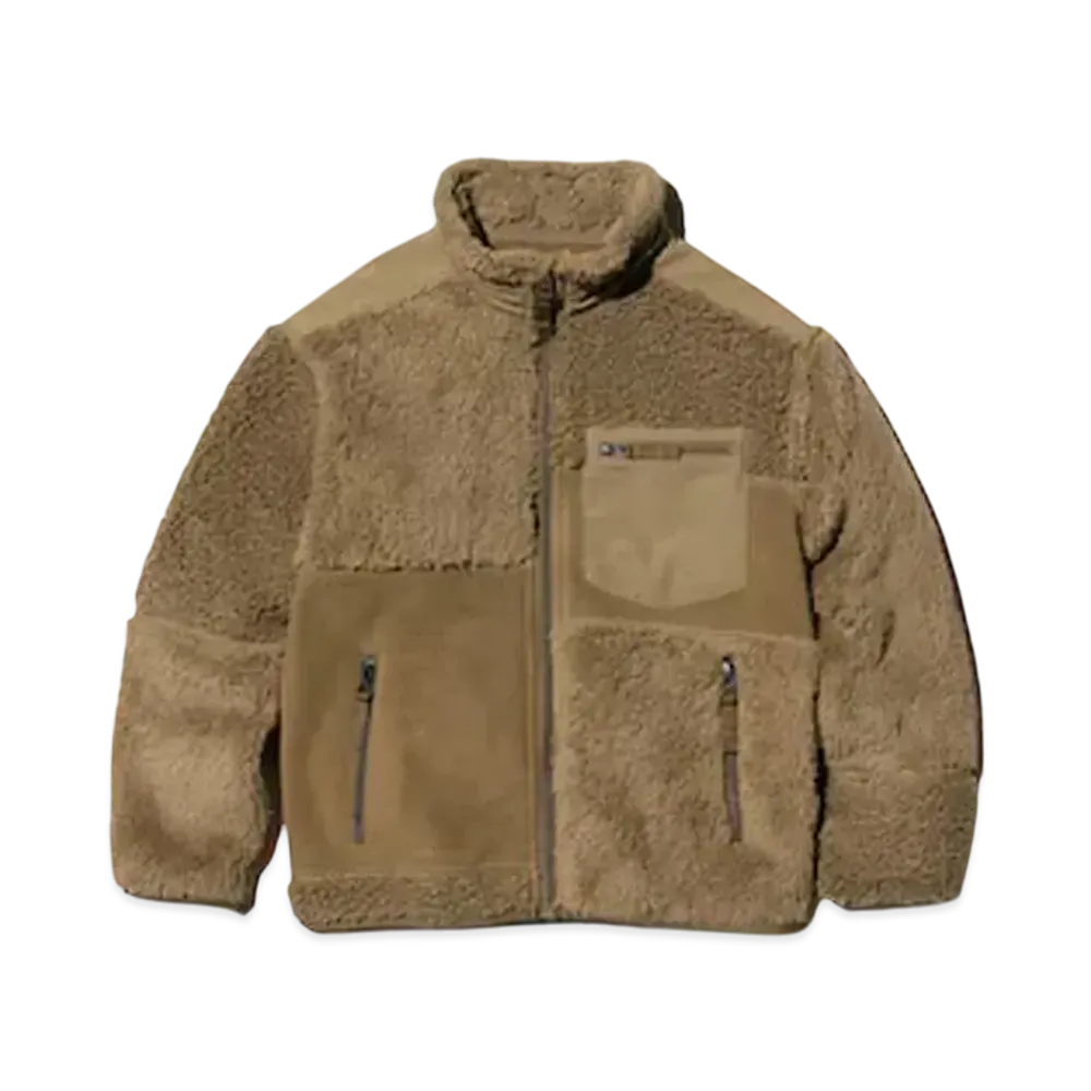 Uniqlo x Engineered Garments Kids Combination Fleece Jacket "Beige"