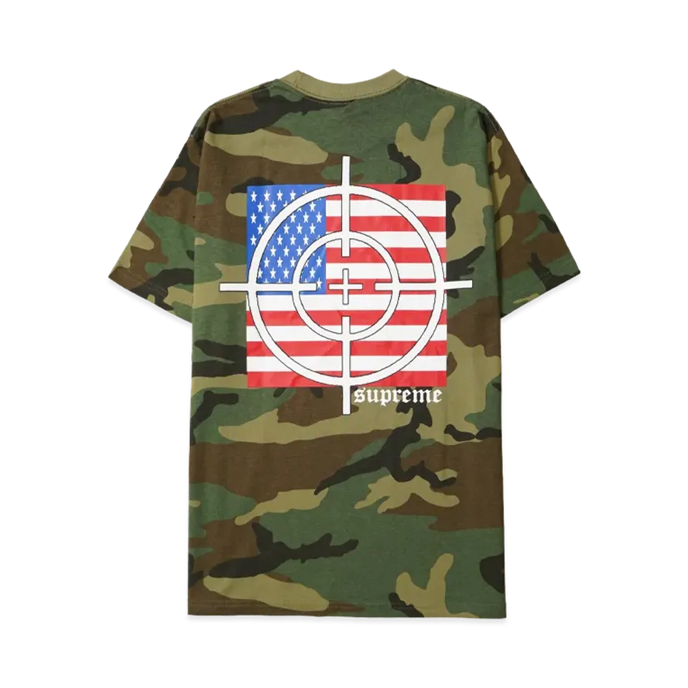 Supreme Target Tee "Woodland Camo"