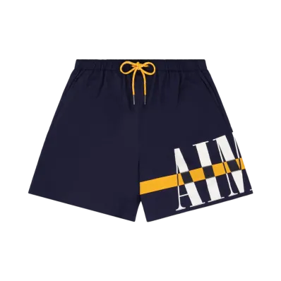 Aime Leon Dore Colorblock Logo Short "Navy"