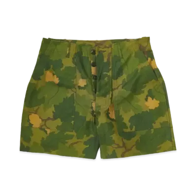 THE REAL McCOY'S Camouflage Civilian Shorts Mitchell Pattern "Green"