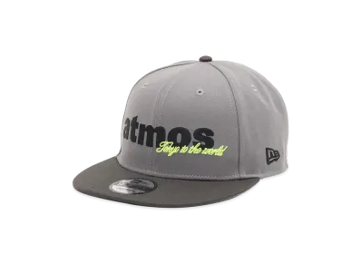 NEW ERA x atmos 9Fifty Stormgray Yellowgradation "Gray"