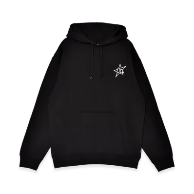 HUF H Star Logo Hoodie "Black"