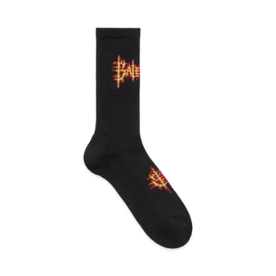 BALENCIAGA Sacre Coeur Socks "Black/Yellow"