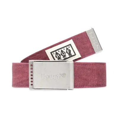 HUF Hemp Grinder Belt "Burgundy"