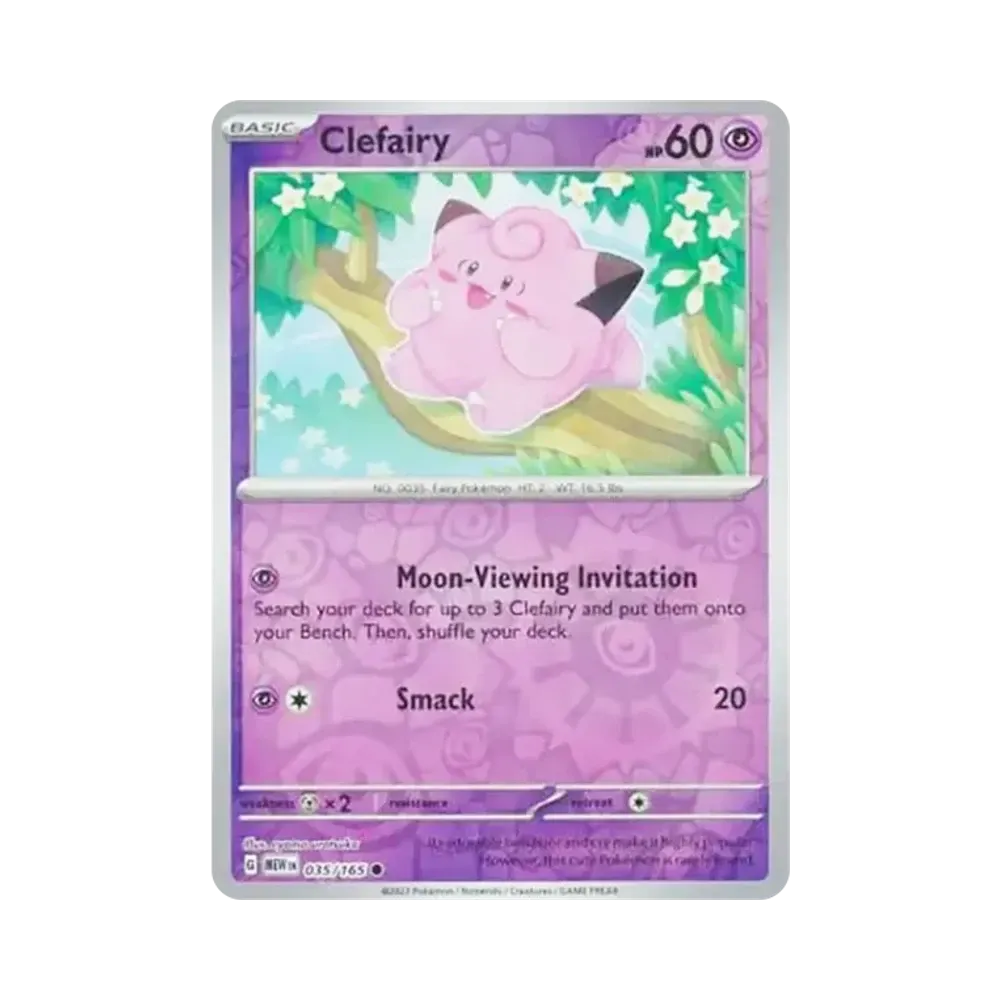 ピッピ C :リバースホロ [MEW EN 035/165]【英語版】(スカーレット&バイオレット「151」)