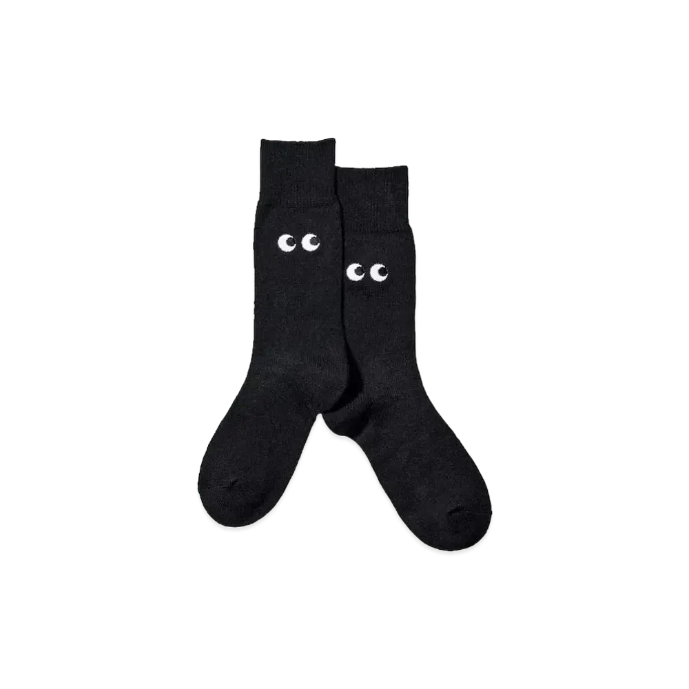 Uniqlo X Anya Hindmarch Heattech Socks "Black"