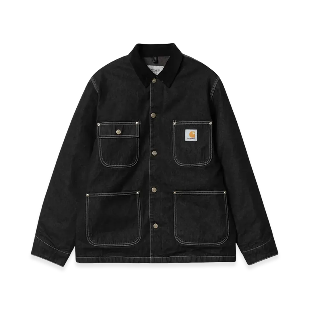 Carhartt WIP Norco Blue Denim OG Chore Coat "Black One Wash"