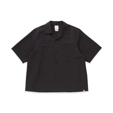 visvim Keesey SP Shirt S/S (W/Si/Li) "Black"
