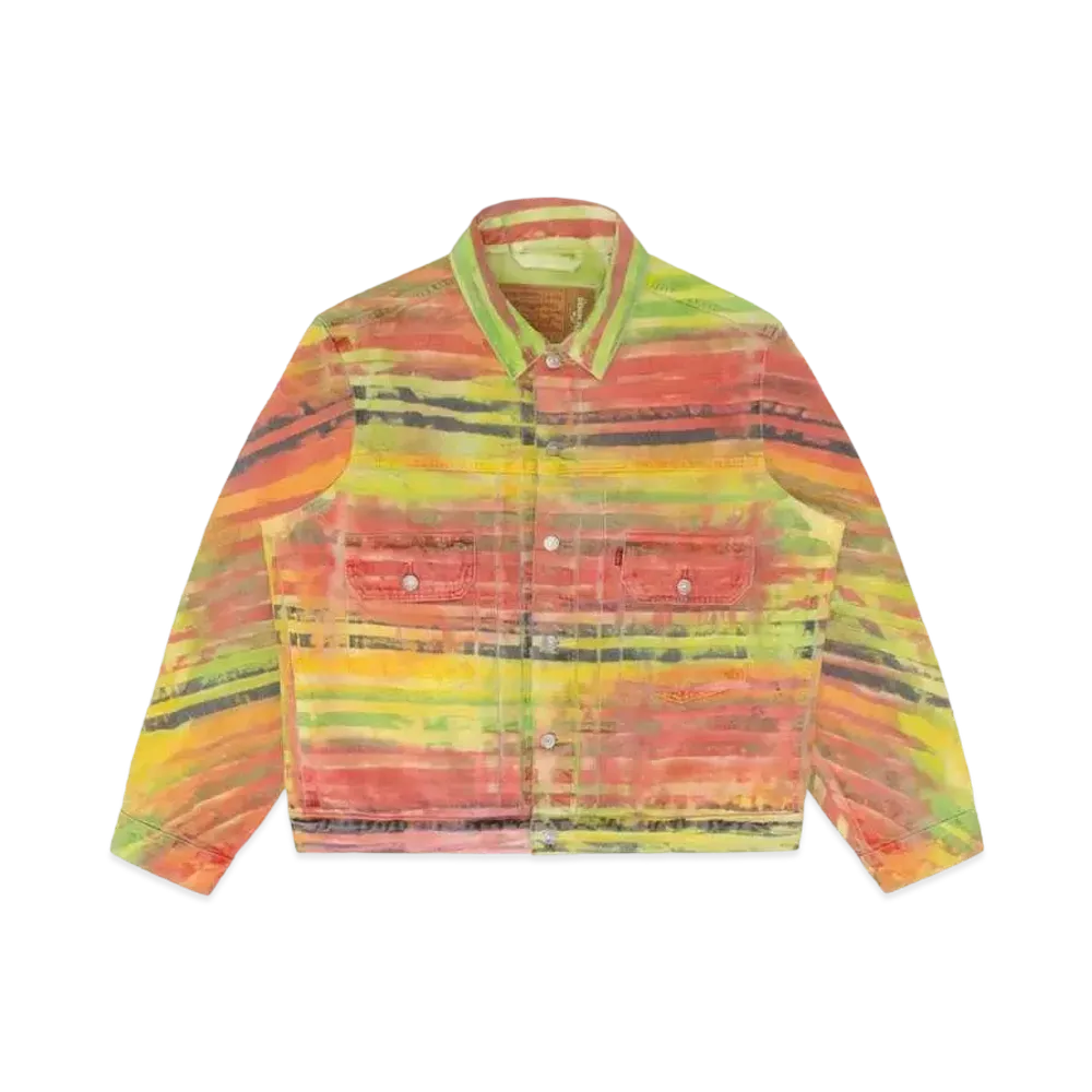 DENIM TEARS Croton Stripe Type-2 Jacket "Maruti"