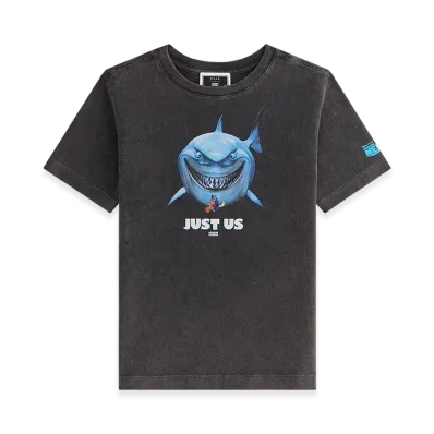 Kith x Disney Pixar Kids Finding Nemo Poster Vintage Tee "Black"