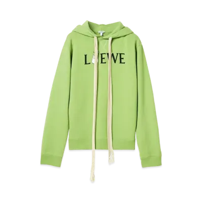 LOEWE x My Neighbor Totoro Hoodie In Cotton "Apple Green"