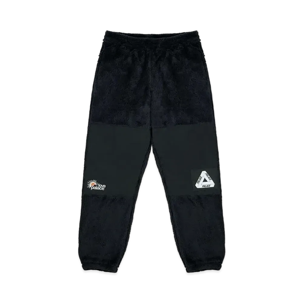 PALACE Polartec High-Loft Teddy Fleece Joggers "Black"