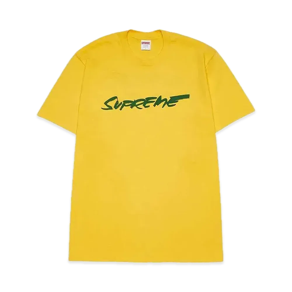 シュプリーム フューチュラ ロゴ Tシャツ "イエロー"