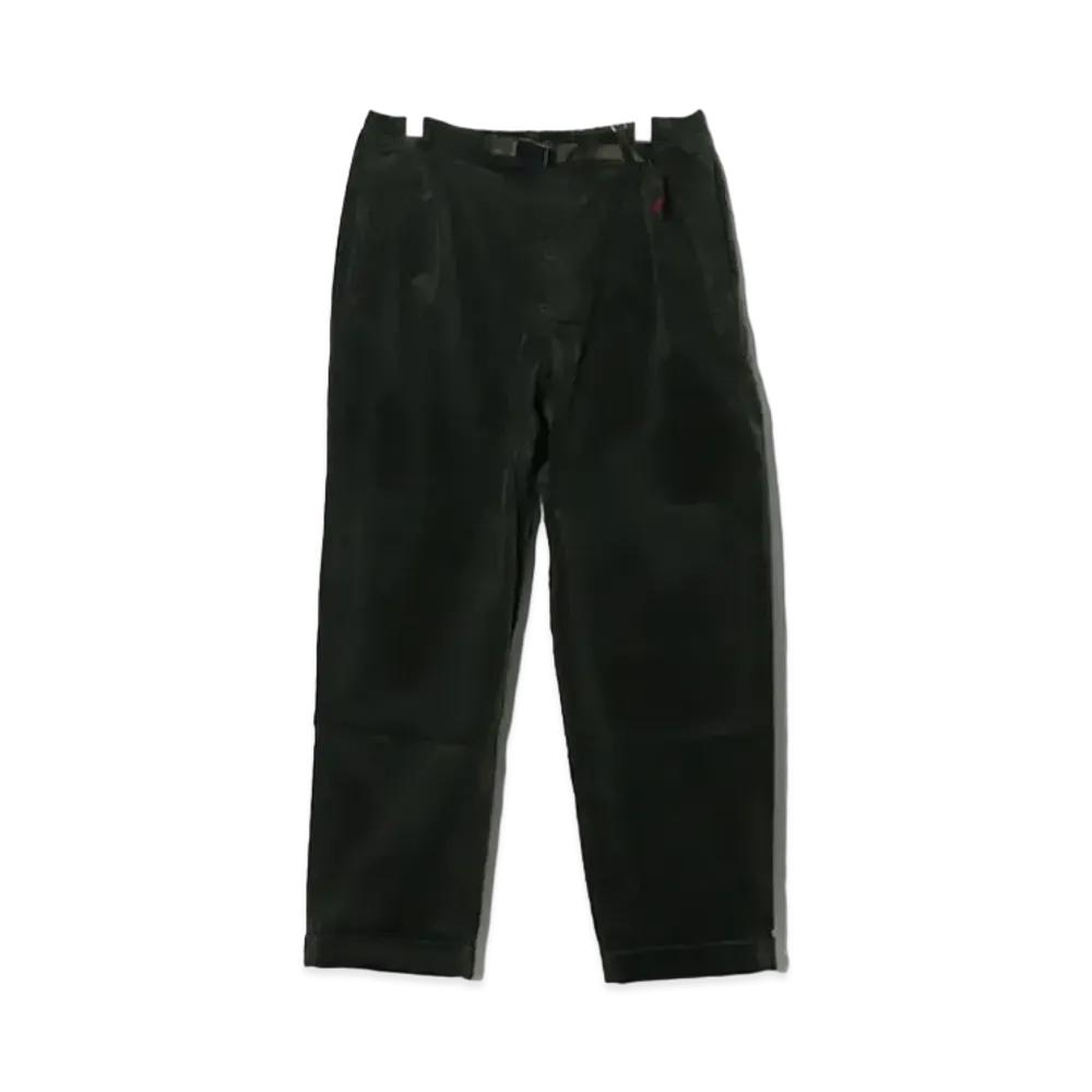 GRAMICCI Stretch Corduroy Tuck Tapared Pant "Dark Green"