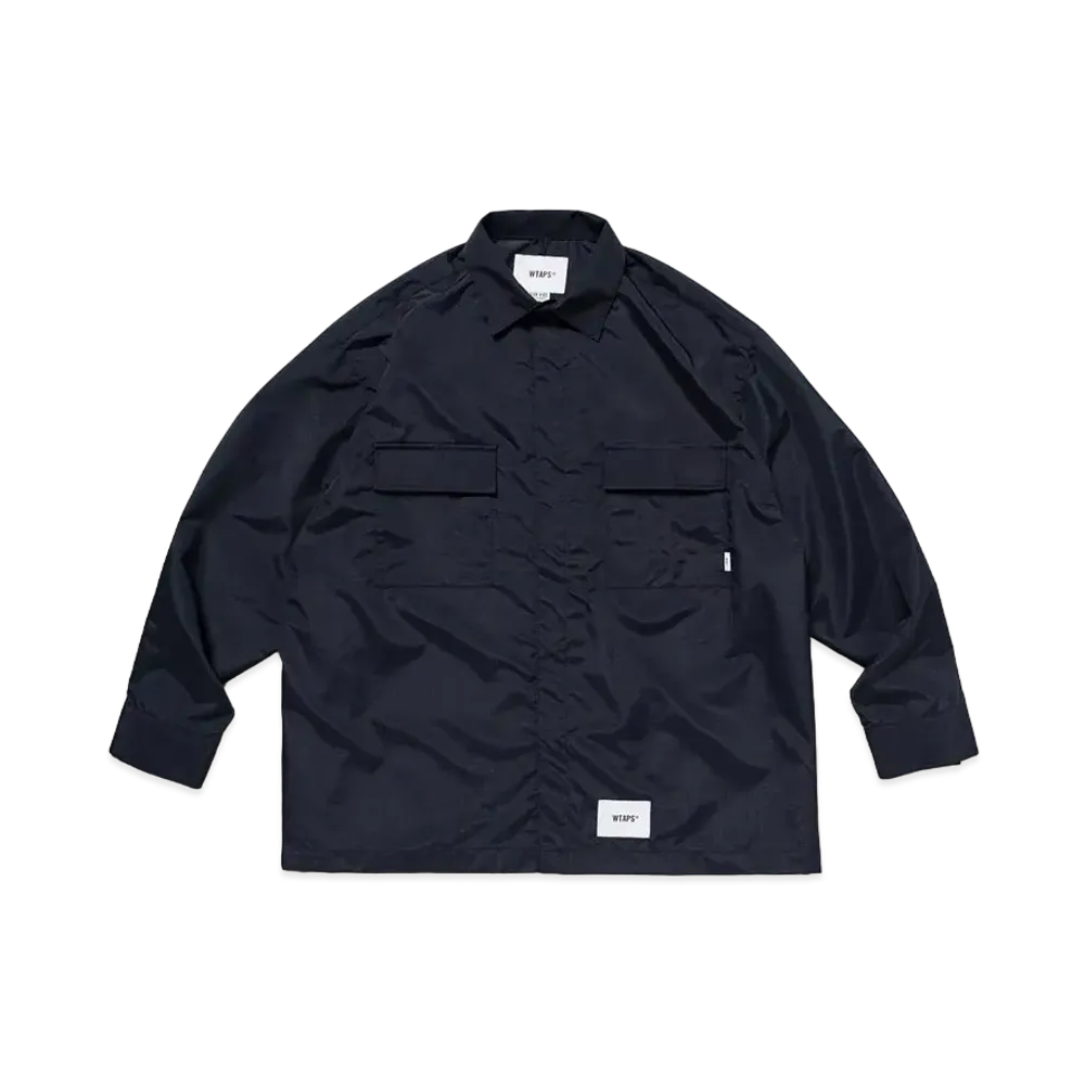 WTAPS WCPO 02 / LS / Nylon. Ripstop "Black"