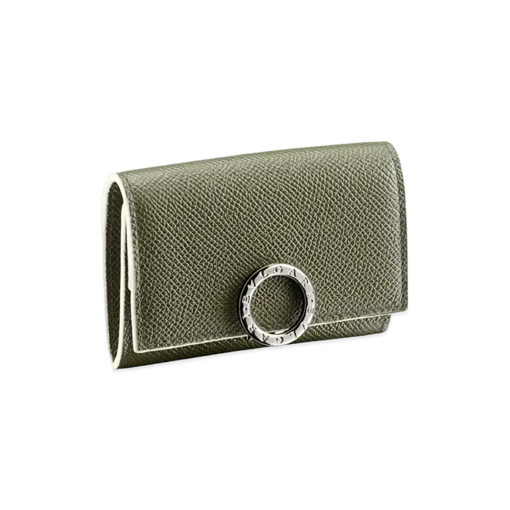 BVLGARI Clip Coin Purse "Green"