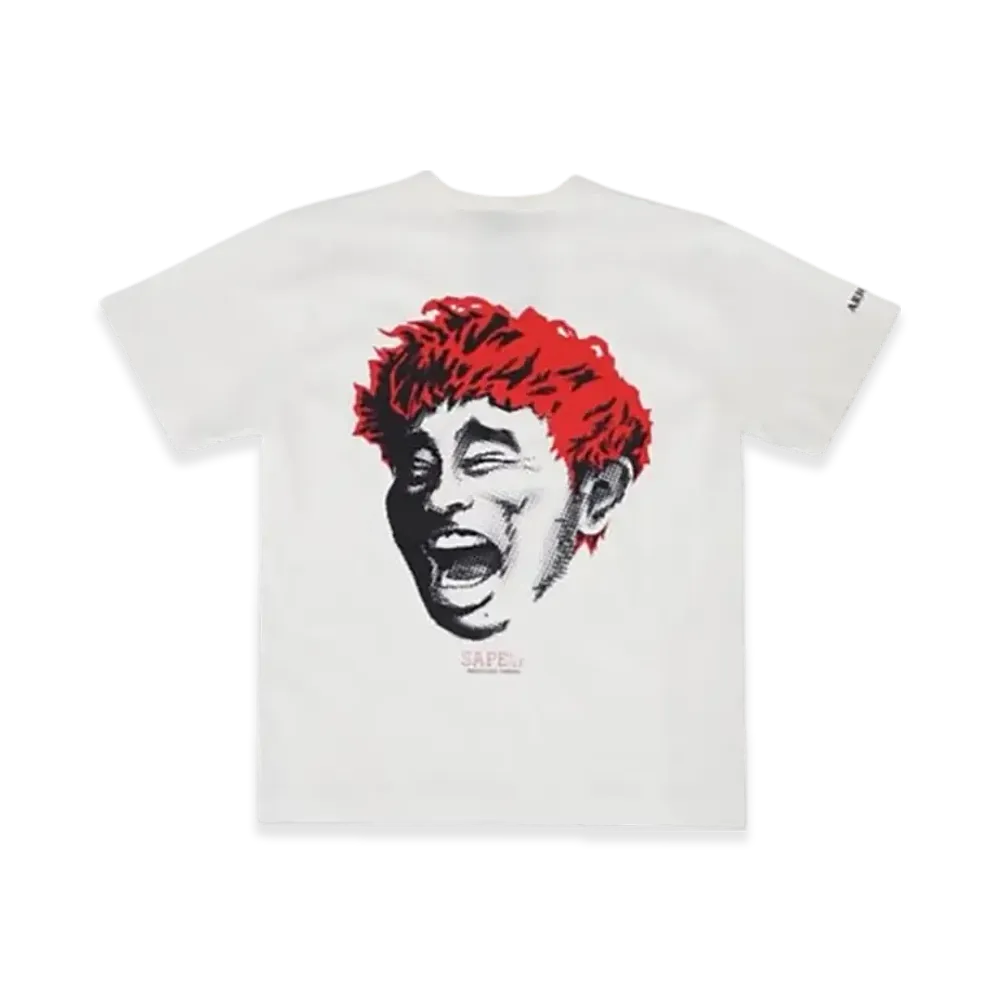 SAPEur x MASATOSHI HAMADA Youth Legend Smile Head S/S Tee "White"