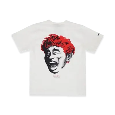 SAPEur x MASATOSHI HAMADA Youth Legend Smile Head S/S Tee "White"