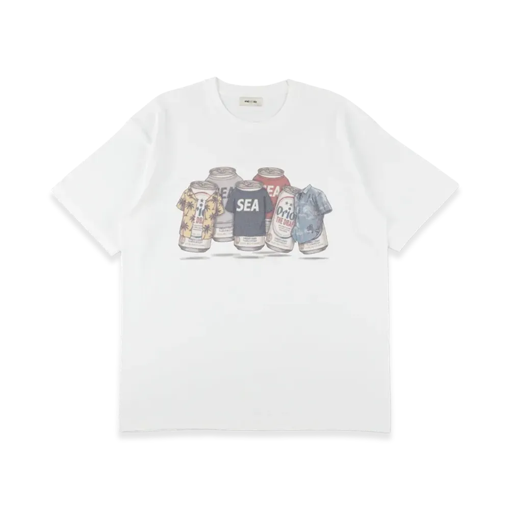 WIND AND SEA x ORION BEER Can Art Tee S/S "White"