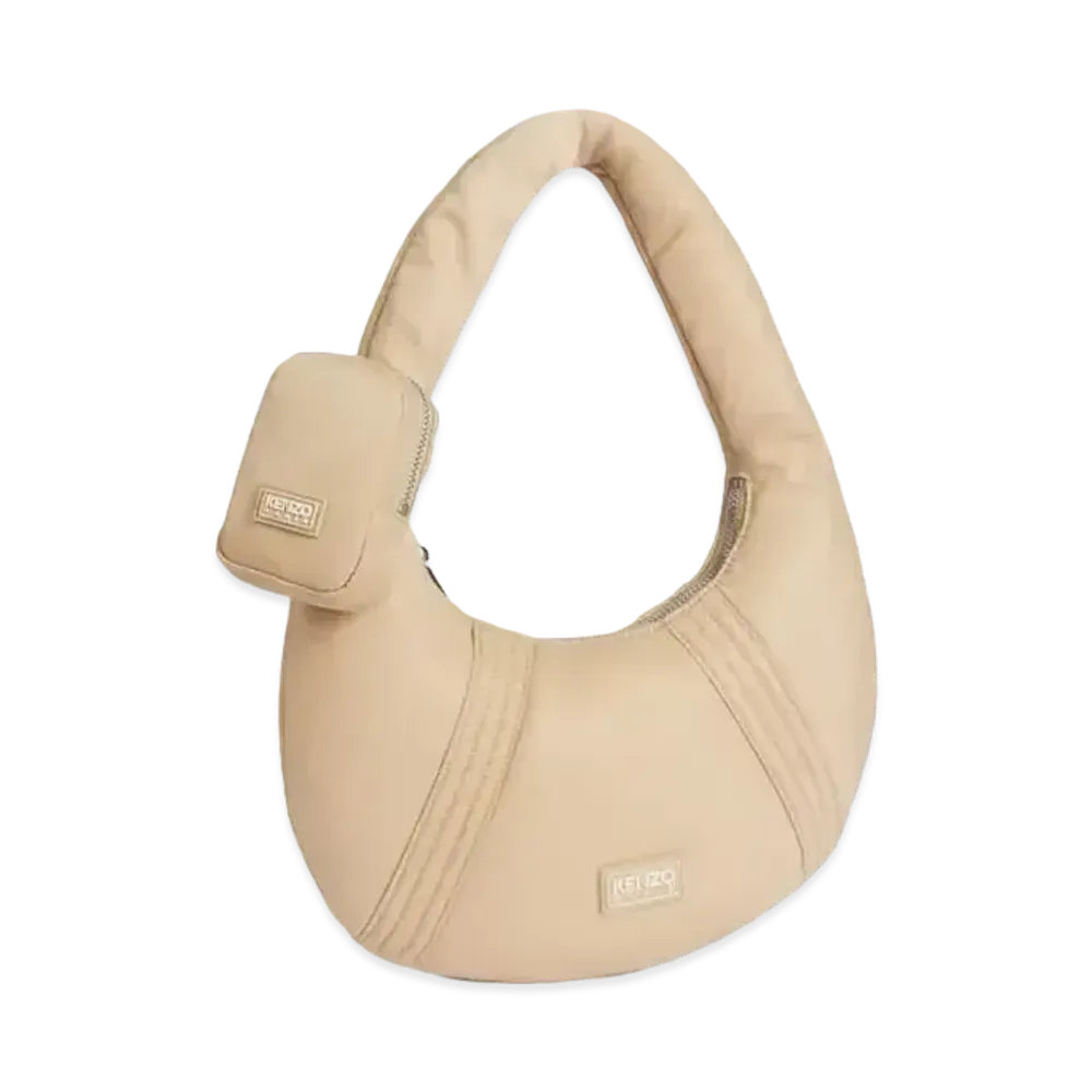 KENZO 'KENZOGO' Shoulder Bag "Beige"