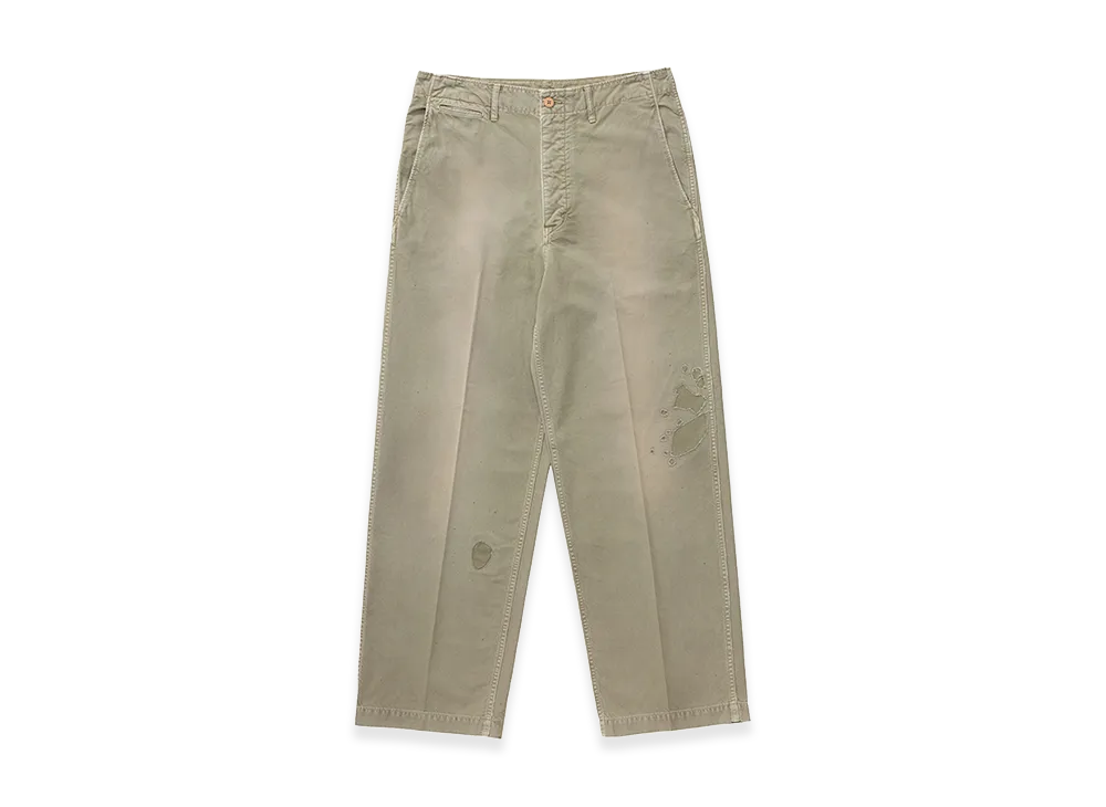 visvim EX Wide Chino Pants Crash "LT.Green"