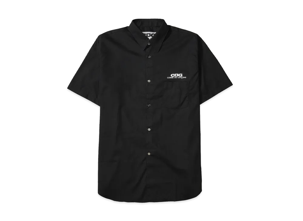 COMME des GARCONS CDG Classic Shirt With Short Sleeve "Black"