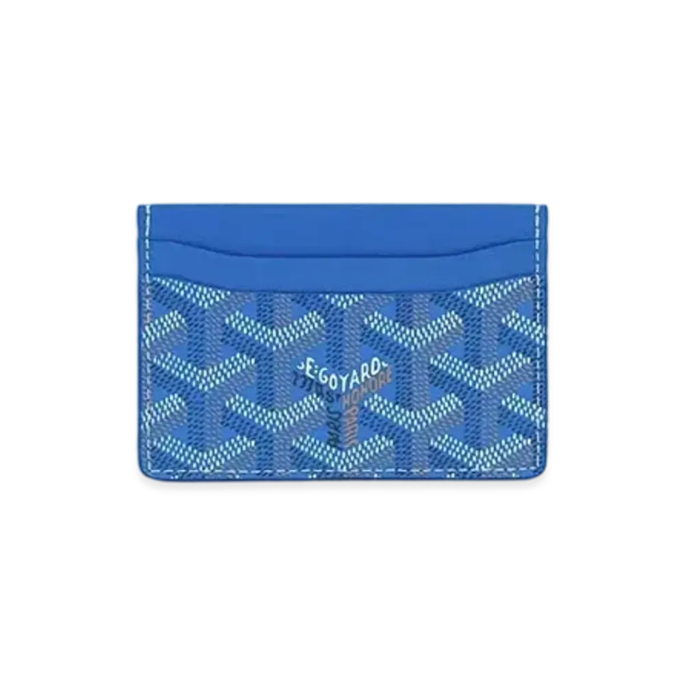 Goyard Saint-Sulpice Card Wallet "Blue"