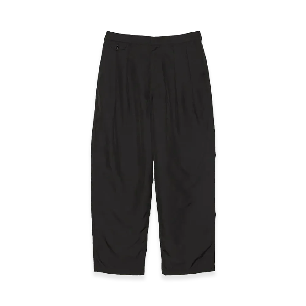 nanamica Polyester Twill Club Pants "Black"