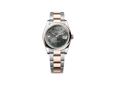 ROLEX Datejust 36 Oystersteel "Grey"