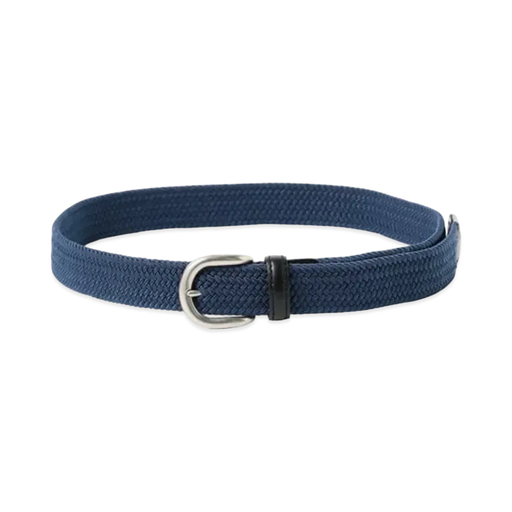 BEAMS Elastic Mesh Belt "Navy"