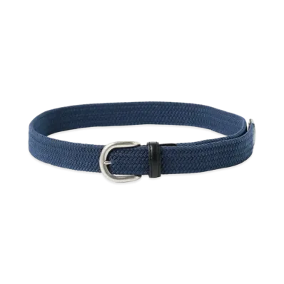 BEAMS Elastic Mesh Belt "Navy"