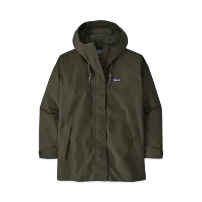 Patagonia Women's Outdoor Everyday Rain Jacket "Needle Green"