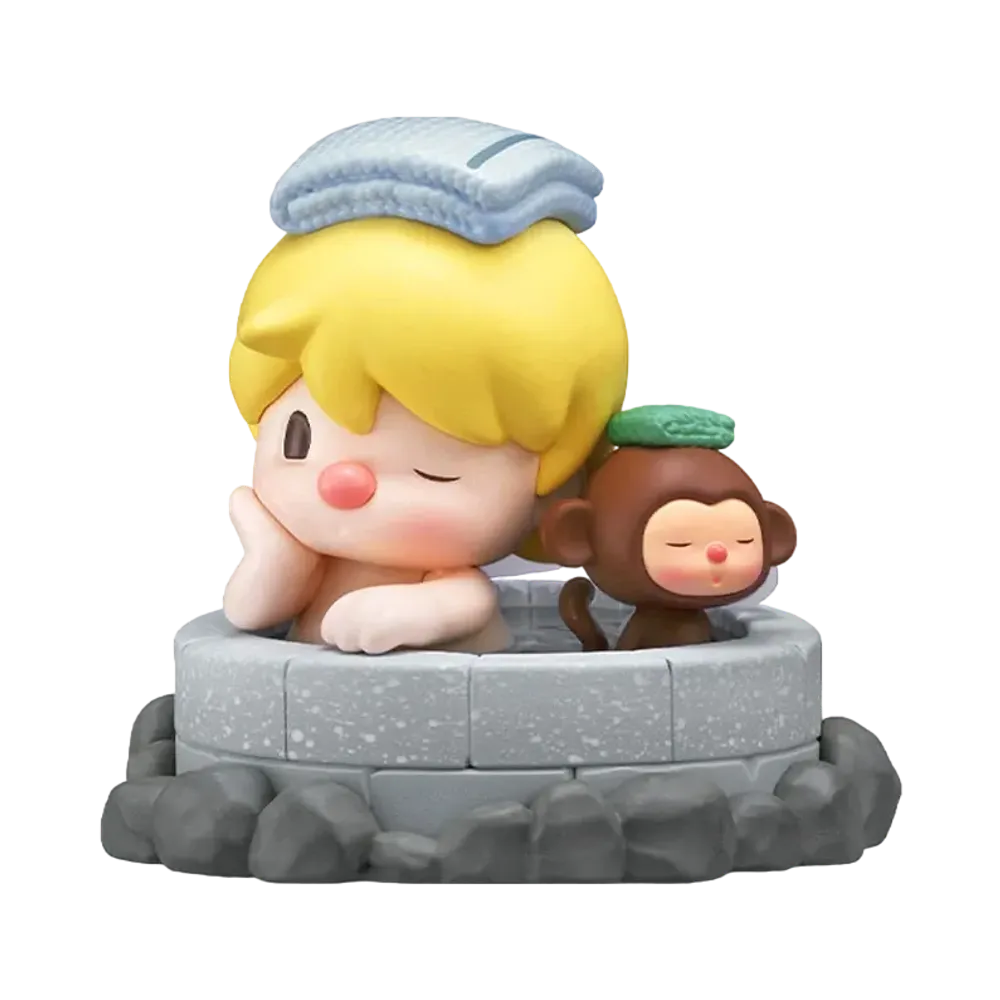 POP MART "Figurine" Sweet Bean Hot Spring Travel