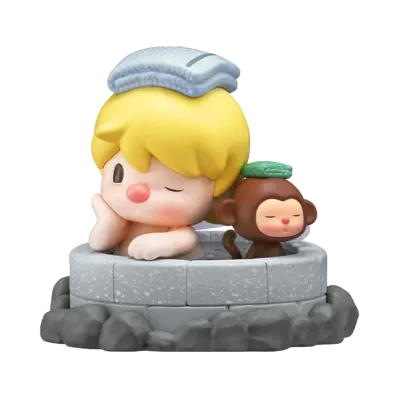 POP MART "Figurine" Sweet Bean Hot Spring Travel