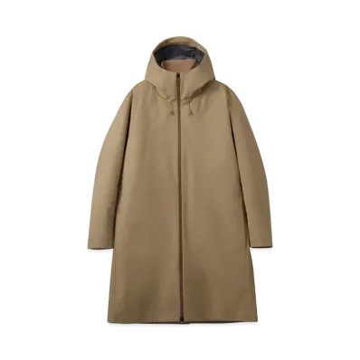 DESCENTE Allterrain Hard Shell All Weather Coat "Fawn Beige"